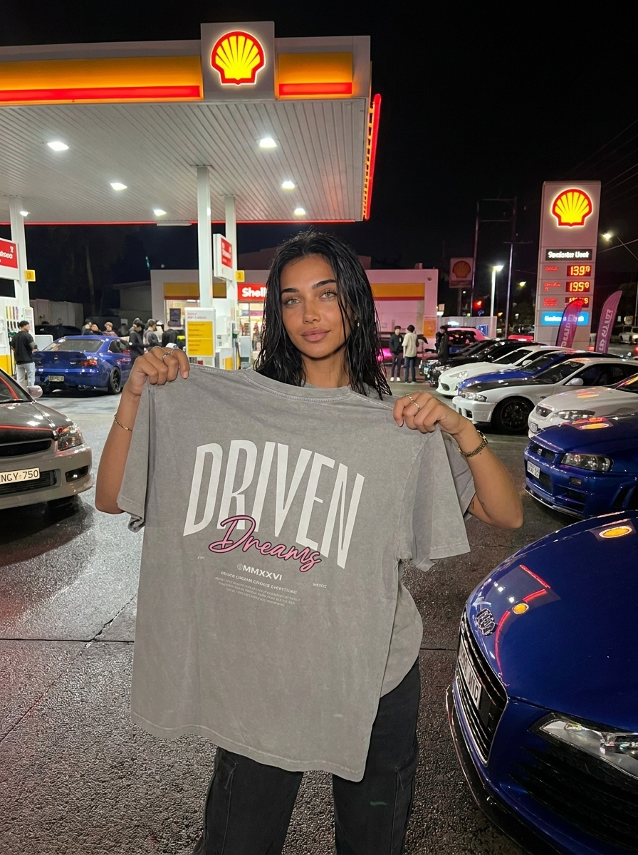 AYTWorkz // DRIVEN DREAMS OVERSIZED TEE