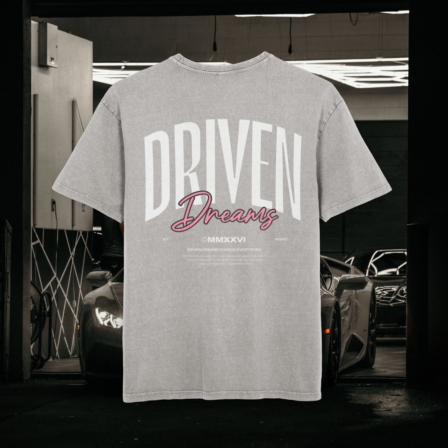 AYTWorkz // DRIVEN DREAMS OVERSIZED TEE